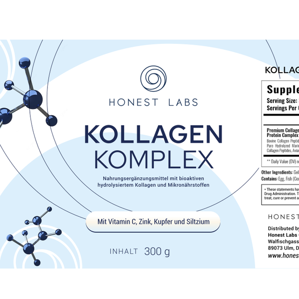 Collagen label design