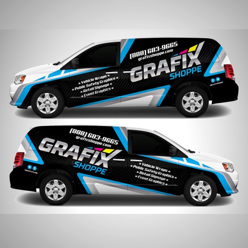 Digital Printing Company Looking for New Full Vehicle Wrap Design
