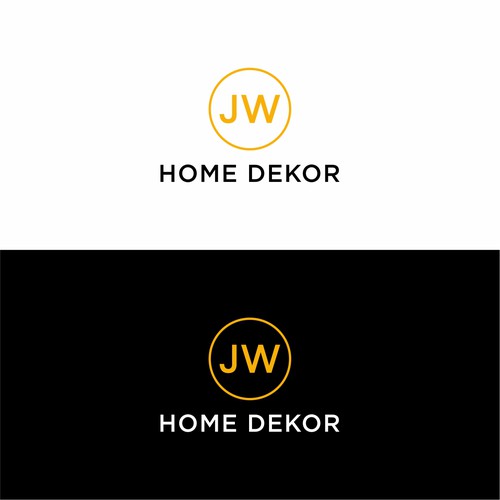 Design JW Home Decor Logo di Riyan_Art