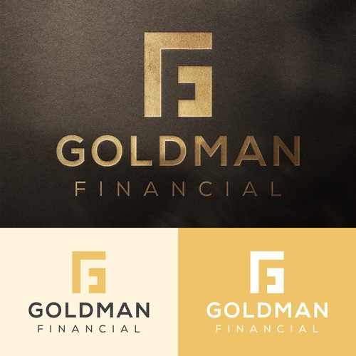 Goldman Logo Design by PearlMoonDesignCo