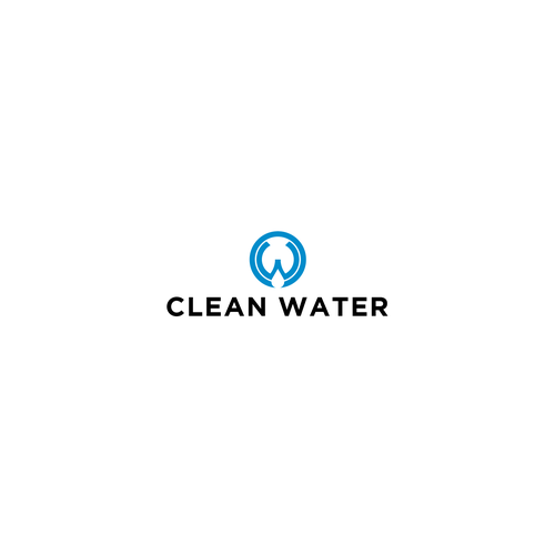 Simple Clean Logo for Water Filtration Company Design by aldams