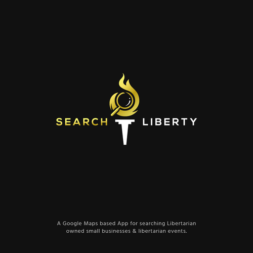 Sexy Techy Dark Modern Brand for Libertarians Design von jacondsign