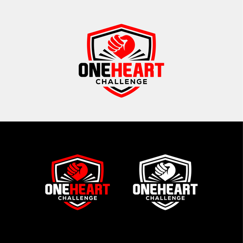 Heart/Fist Logo for a community service/fitness project Design by XarXi