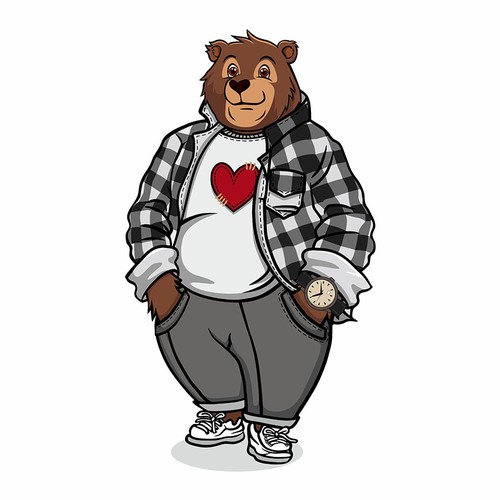 Yeah I know, another Bear design. But Let's make this one is special with Love. Design by » GALAXY @rt ® «