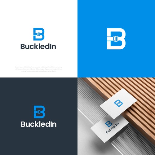 Student transportation company needs to get Buckled In to a new logo. Diseño de Razades Studio