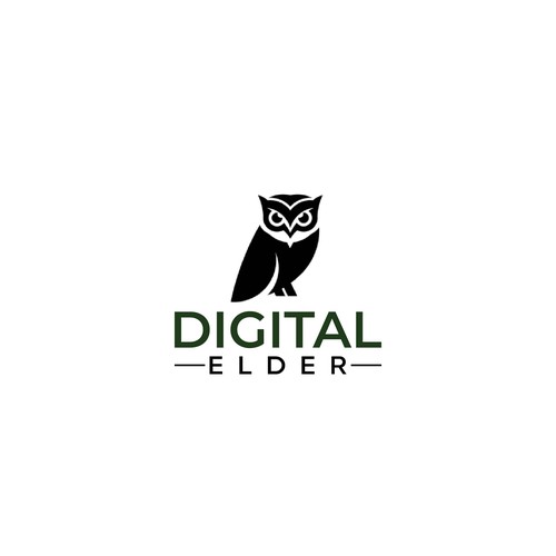 We need a new modern owl design for our digital marketing agency Design by sand ego