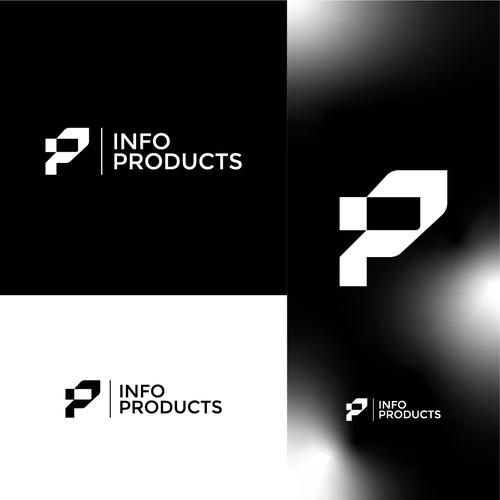 InfoProducts.com - Logo & Branding Design by harrysvellas