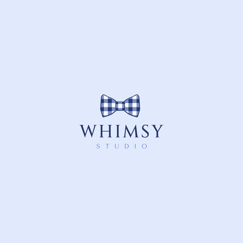 A whimsical logo incorporating gingham Design by mmkdesign