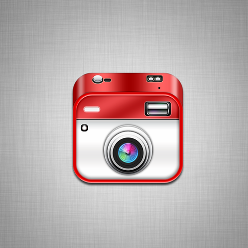 Create an App Icon for iPhone Photo/Camera App Design por A d i t y a