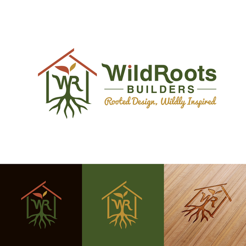 Design di Logo for Wild Roots Builders – Eco-Friendly, Whimsical Outdoor Spaces di SiCoret