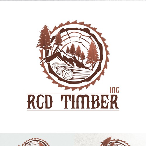 Design di Design a Pacific NW logo for a family oriented logging company di Paradise Dream