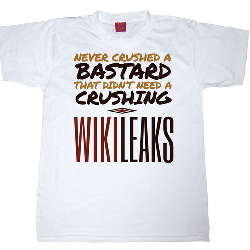 New t-shirt design(s) wanted for WikiLeaks Réalisé par cgoldberg