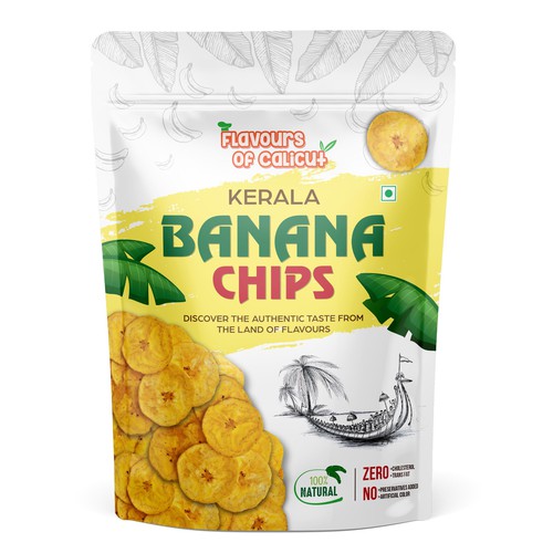 Package Design for Banana Chips Design by JOHN's_AlphaCreation