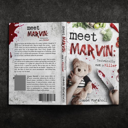 Serial Killer book cover! Design réalisé par art_AK