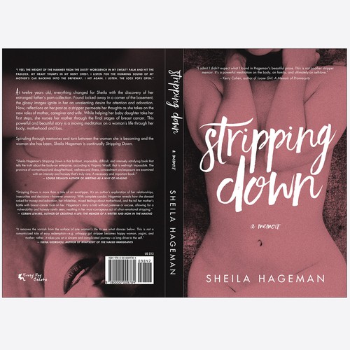 Create an inspiring book cover for stripping down: a memoir | Book cover  contest | 99designs