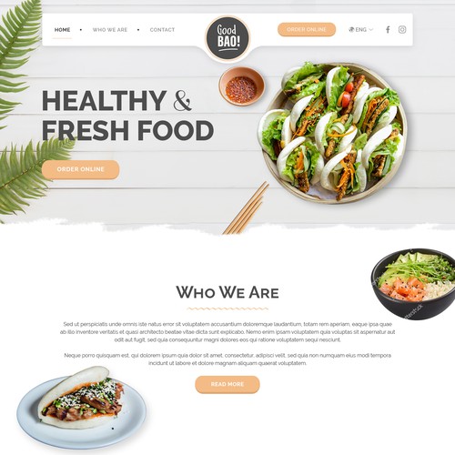 Web page design contest entry by WebAppDesigns
