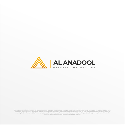 Design attractive logo for "Al Anadol General Construction Company" Design by pxlabStudio