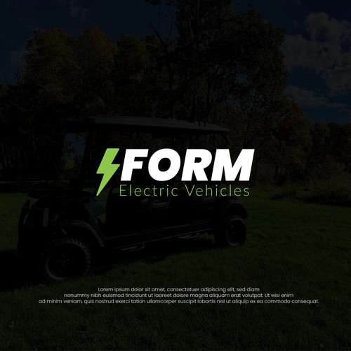 Powersports logo for Electric Golf Cart Manufacture Design by Nayeema