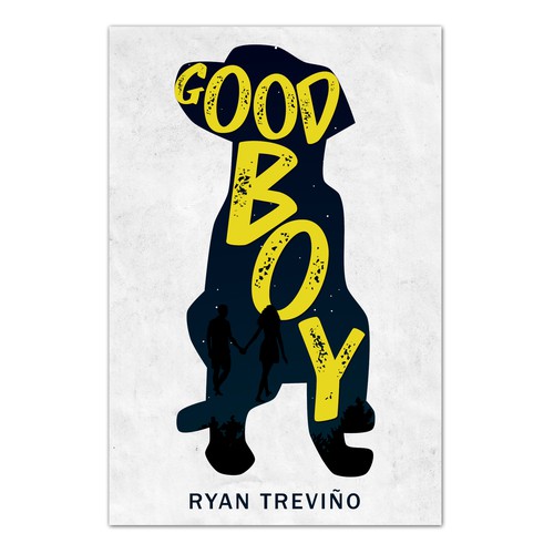Book cover for dog novel Design by bravoboy