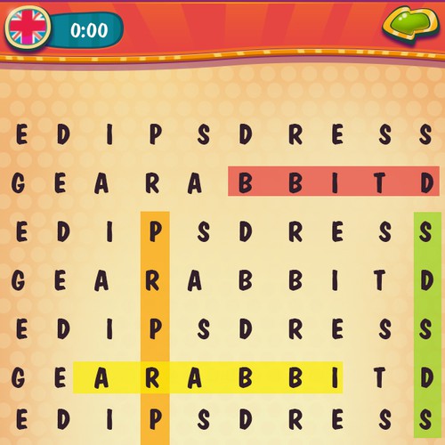 word-search-mobile-game-ui-design-app-design-contest