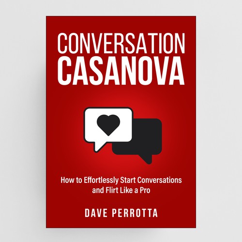 Powerful book cover for a top dating advice book for men Design by Aziel Design