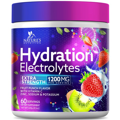 Hydration Electrolytes Design Needed for Nature's Nutrition Design by Black-Pepper