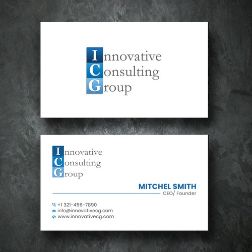 Design di ICG Business Cards di Create_Point