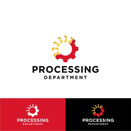 Logo for Processing Department at Frito-Lay, San Antonio TX Diseño de mekanin