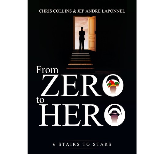 ZERO to HERO book cover | Book cover contest