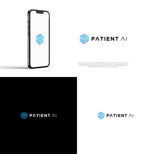 Design an inspiring logo for a breakthrough healthcare AI startup. Design by Vanza™