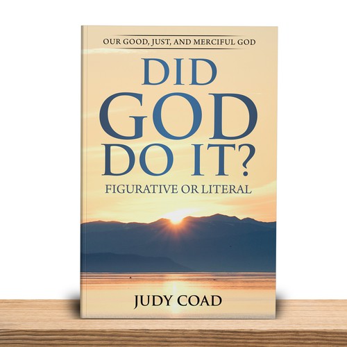 Design book cover and e-book cover  for book showing the goodness of God Design by TopHills
