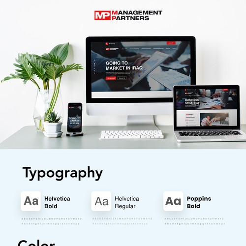Designs | MP Website Redesign | Web page design contest