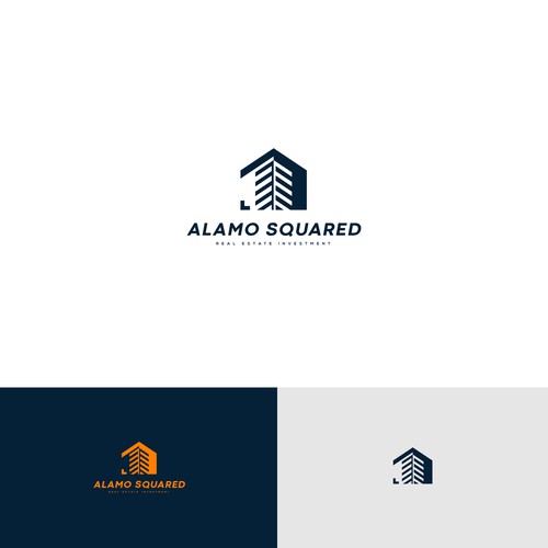 Design Alamo Squared Logo Design por Griffon