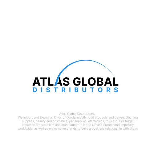 Modern and Sophisticated logo for global distribution company Design by Hossam zakria