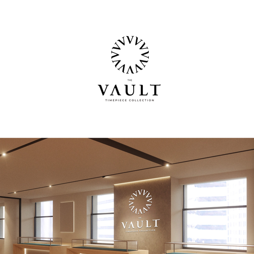 The Vault | Timepiece Collection Logo Contest Design by EXPOinf