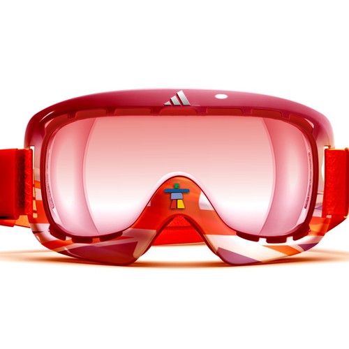 Design adidas goggles for Winter Olympics Ontwerp door moezoef