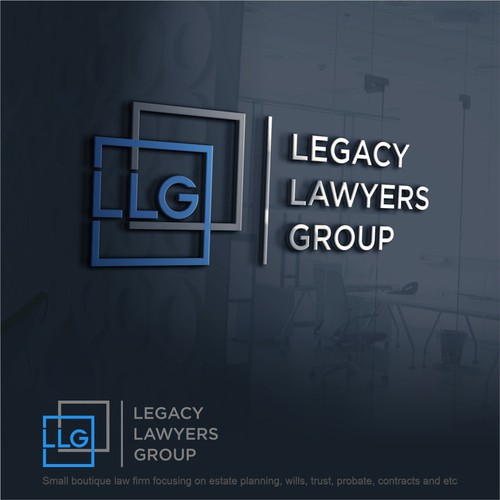 Small boutique law firm specializing in wills, trust, probate Design by bersyukur