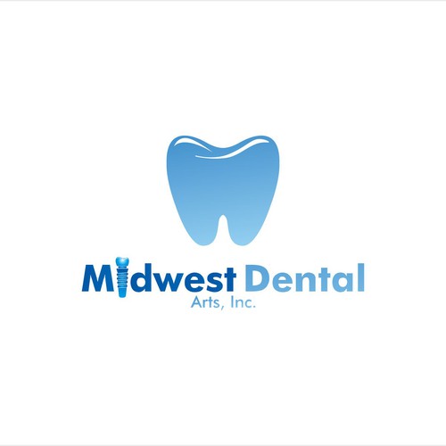 Create a logo for a cutting edge dental laboratory, Midwest Dental Arts, Inc. Design by HeyEksa!