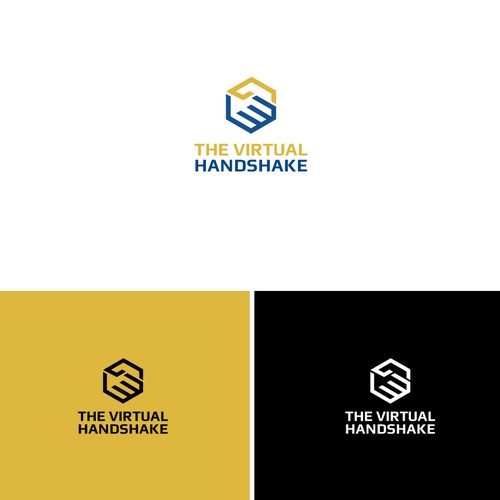 Modern logo - brand refresh for The Virtual Handshake Diseño de andreastan