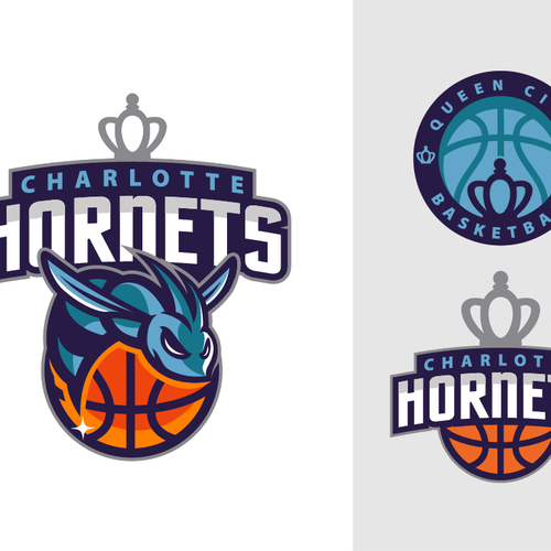 Community Contest: Create a logo for the revamped Charlotte Hornets! Réalisé par Shmart Studio