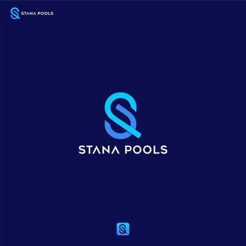 Pool Builder needs a Clean Logo Design by BirdFish Designs