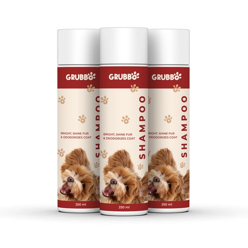 Design label for dog shampoo Design by Imee008