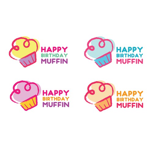 New logo wanted for Happy Birthday Muffin Diseño de rotchillot