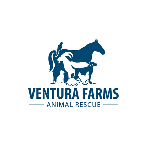 Ventura Farm Animal Rescue Logo Design by Magneticways