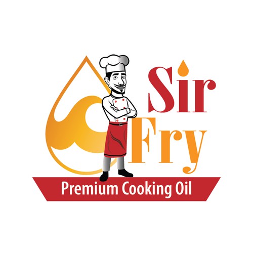 Design a logo for a frying/cooking oil. Design by Navid Ahmad