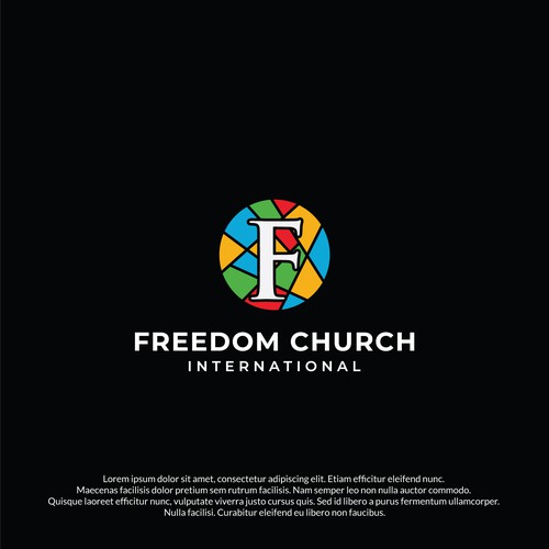 Freedom Church Logo Design Design by Fiore del Dragone