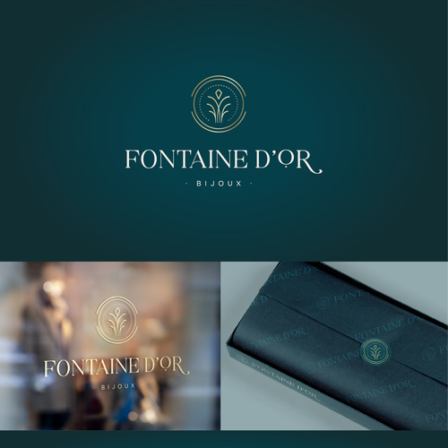"Create an elegant logo for a French Jewellery Store" winning Logo design