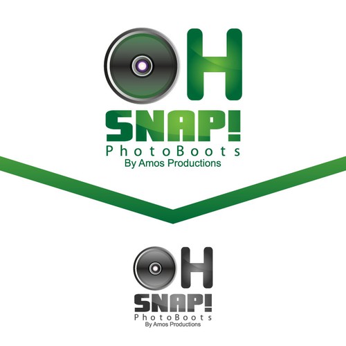 Help Oh Snap! Photo Booths with a new logo Design by rares_c2001