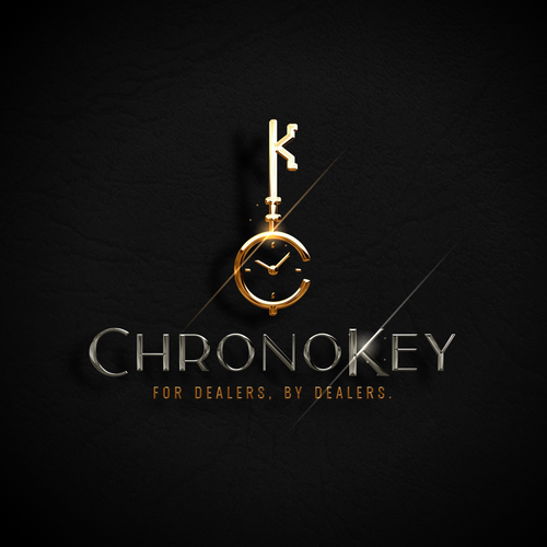 Simple Logo Design of a Key Design by dznWILD