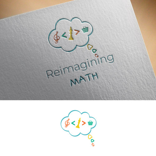 Reimagining Math Logo Design Design by Catarina Terra
